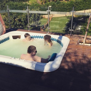 Hot tub!